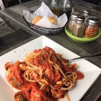 Enrico's - Shrimp and Clams Fradiavolo - Italian Near Me - Charlotte, North Carolina Enrico's - Shrimp and Clams Fradiavolo - Italian Near Me - Charlotte, North Carolina