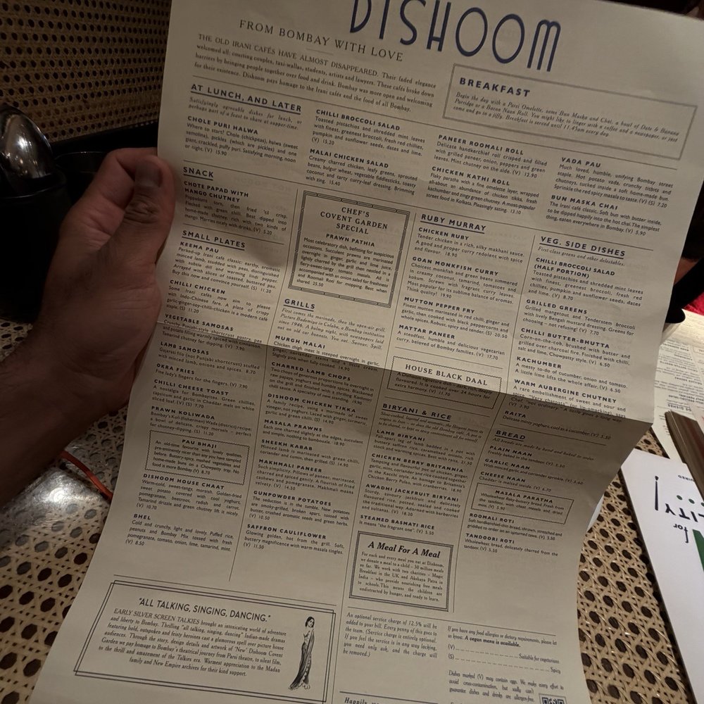 Dishoom - Indian Near Me - London, XGL