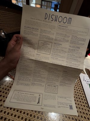 Menu photo 3 Dishoom London, XGL Menu photo 3 Dishoom London, XGL