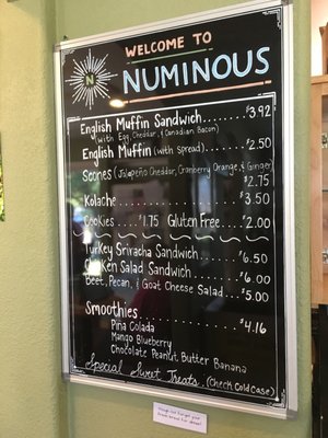 Menu photo 8 Numinous Coffee Roasters Marble Falls, TX Menu photo 8 Numinous Coffee Roasters Marble Falls, TX