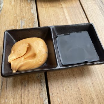 Tanuki River Landing - Side of spicy mayo and eel sauce - Japanese Near Me - Miami, Florida Tanuki River Landing - Side of spicy mayo and eel sauce - Japanese Near Me - Miami, Florida