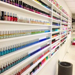 Stellar Nails & Spa - So Many Nail Color Options!