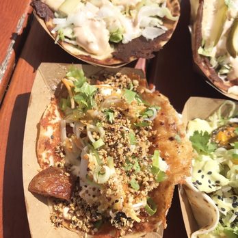 Happy's Taco Shop - Smoked potato - Food Trucks Near Me - Petoskey, Michigan