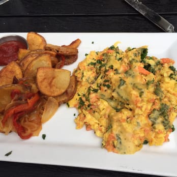 Juniper - Smoked salmon scramble - New American Near Me - Boise, Idaho