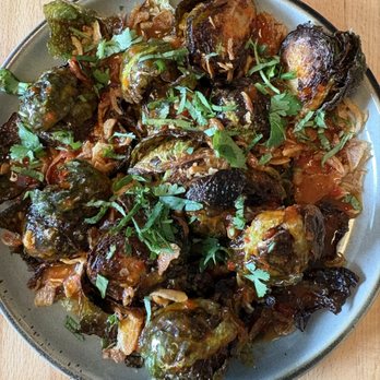 Mestizo - Brussel Sprouts (V) Tasty and delicious - Latin American Near Me - Portland, Oregon