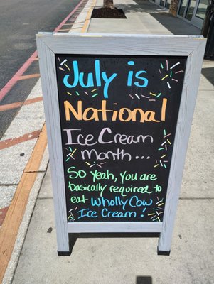 Wholly Cow Ice Cream and Coffee by null