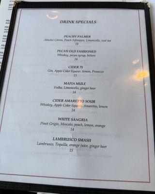 Menu photo 1 Trattoria Oliverii Northbrook, IL Menu photo 1 Trattoria Oliverii Northbrook, IL
