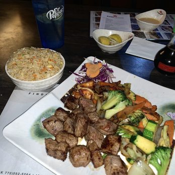 Kani House - Buford - Hibachi Steak Dinner with fried rice - Japanese Near Me - Buford, Georgia Kani House - Buford - Hibachi Steak Dinner with fried rice - Japanese Near Me - Buford, Georgia