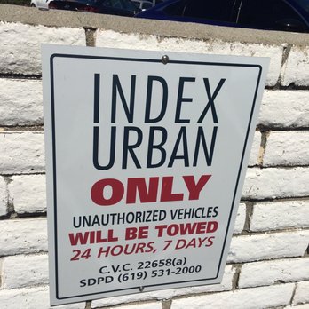 Index Urban - 7 assigned parking spots - Luggage Near Me - San Diego, California