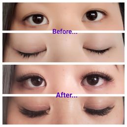 Classic 'Doll' 9-12mm by Sarah. Itty bitty lashes transformation Classic 'Doll' 9-12mm by Sarah. Itty bitty lashes transformation