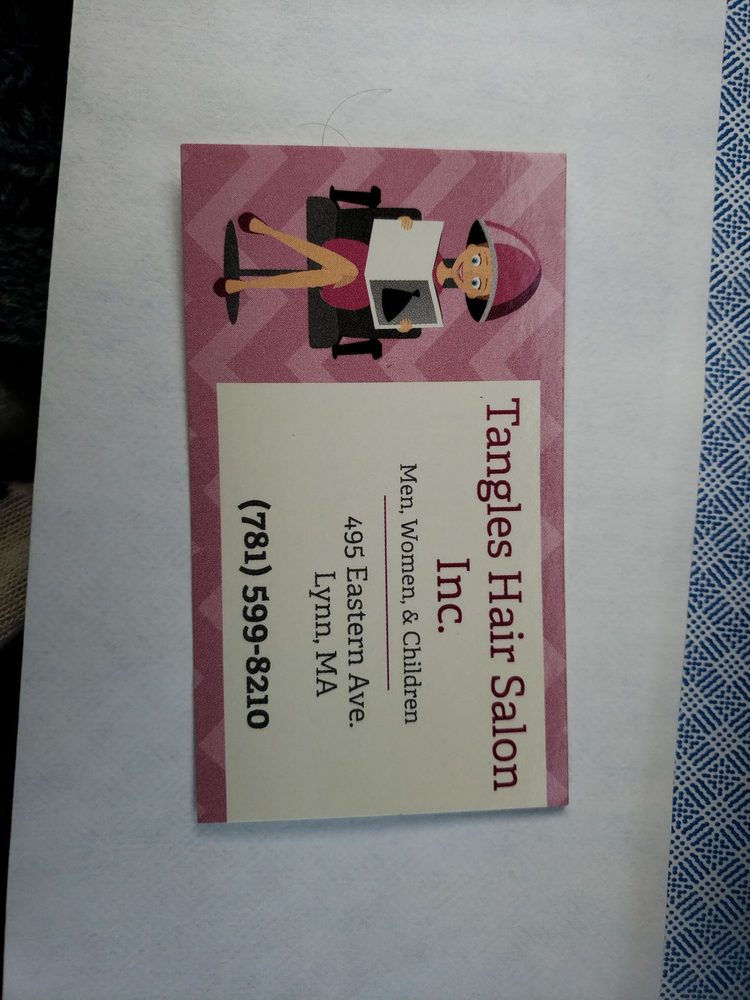 TANGLES HAIR SALON Updated September 2024 495 Eastern Ave, Lynn
