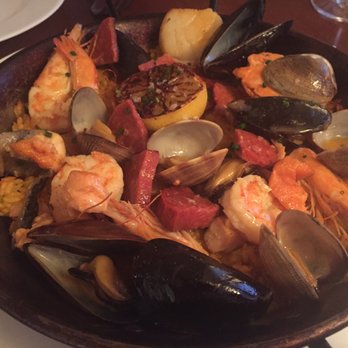 El Dorado Kitchen - Seafood paella - New American Near Me - Sonoma, California
