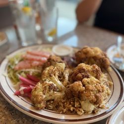 Tabboule - Fried Calamari