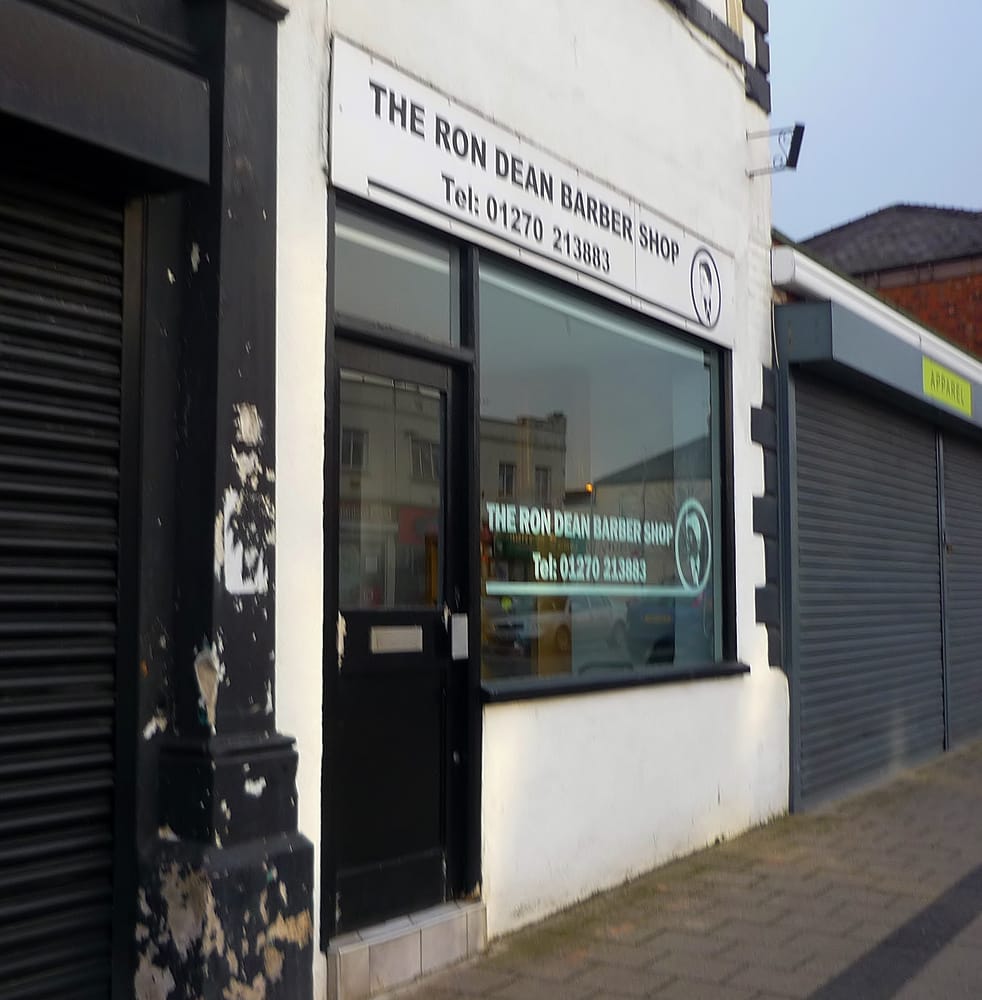 THE RON DEAN BARBER SHOP 131 Nantwich Road, Crewe, Cheshire East