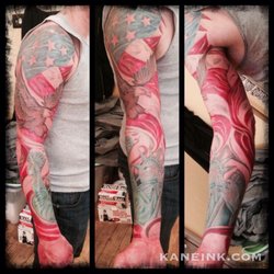 Kane Ink NYC - NYC patriotic sleeve