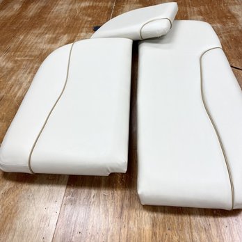 Quantum Sails N Canvas - Reupholstered Boat Cushions. Perfect over the winter projects - Boat Repair Near Me - Rochester, New York Quantum Sails N Canvas - Reupholstered Boat Cushions. Perfect over the winter projects - Boat Repair Near Me - Rochester, New York