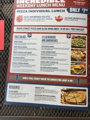Menu photo 5 Old Chicago Pizza + Taproom CLARKSVILLE, TN Menu photo 5 Old Chicago Pizza + Taproom CLARKSVILLE, TN