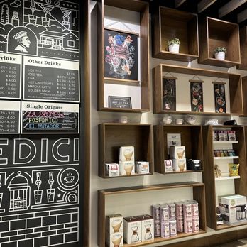 Medici Roasting - the menu of a coffee shop - Coffee & Tea Near Me - Austin, Texas
