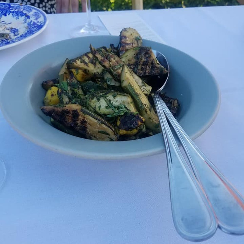 North Arm Farm - lemon-marinated Hanna Brook Farms zucchini - Farmers Market Near Me - Pemberton, British Columbia