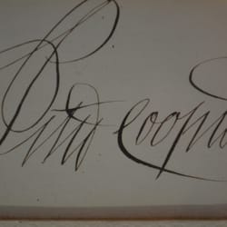 Central Square Station Museum - Peter Cooper signature