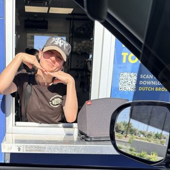 Dutch Bros Coffee - Marissa the happy face of Dutch Brothers! - Juice Bars & Smoothies Near Me - Mesa, Arizona