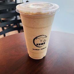 Breakfast Smoothie (Bananas, Protein, Granola, Cold Brew, Almond Milk).