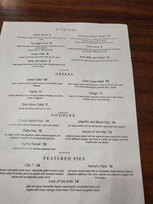 Menu photo 1 Pryor’s Pizza Kitchen Norman, OK