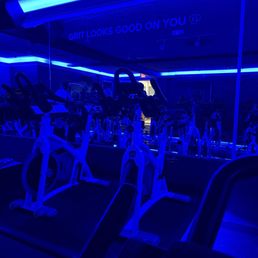 Inside the cycle room