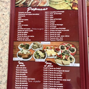 Cabanas Restaurant Et Pupuseria - Salvadoran Near Me - Montreal, Quebec