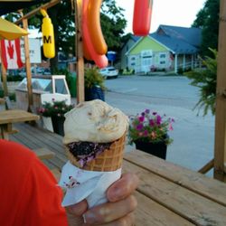 Cindy Lou's - Salted caramel on the patio