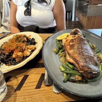 Cordelia Fishbar - Branzino and linguini frutti di mare - Seafood Near Me - Washington, DC, District of Columbia