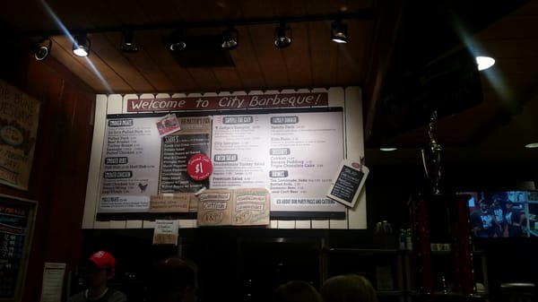 Menu photo 5 City Barbeque Cary, NC