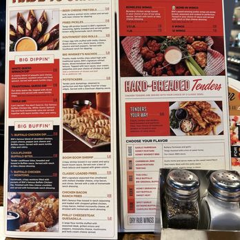 Big Whiskey’s - Menu - Sports Bars Near Me - Alabaster, Alabama