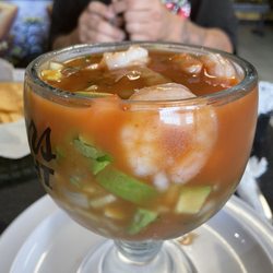 Tortas Ahogadas Chapala - Shrimp cocktail