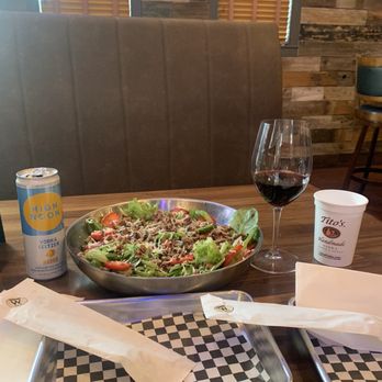 Bar W - Strawberry salad with brisket - Sports Bars Near Me - Dallas, Texas