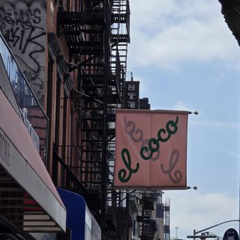 El Coco - Outside the restaurant p - Mexican Near Me - New York, New York