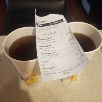 SugarBun NYC Bakery & Cafe - Wanted 2 coffees and got 2 teas. Just wow. Never ordering from this place again - Bakeries Near Me - Howard Beach, New York SugarBun NYC Bakery & Cafe - Wanted 2 coffees and got 2 teas. Just wow. Never ordering from this place again - Bakeries Near Me - Howard Beach, New York