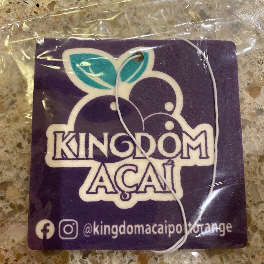 Kingdom Acai - Air freshener - Acai Bowls Near Me - Ormond Beach, Florida Kingdom Acai - Air freshener - Acai Bowls Near Me - Ormond Beach, Florida