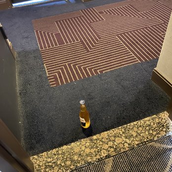Hilton Atlanta - Someone put beers at the doors on our hall. Front desk said it wasn't them. Who knows what someone put in the beers! - Hotels Near Me - Atlanta, Georgia