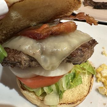 LongHorn Steakhouse - Half pound Half-Pound Steakhouse Cheeseburger - Steakhouses Near Me - Delray Beach, Florida