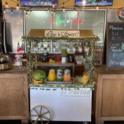 They have "Aguas Frescas and Mimosas, in addition to Pan Dulce and cakes.