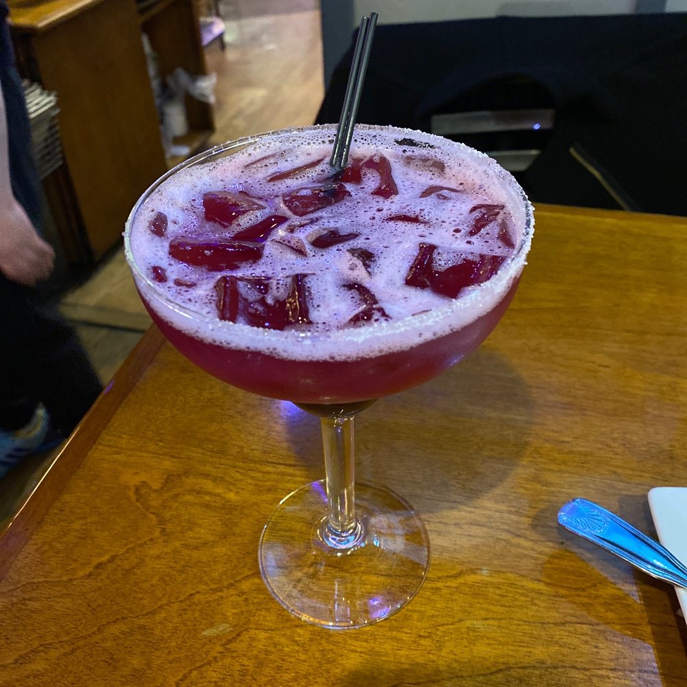 Geddy's - Blueberry margarita 12$ - Seafood Near Me - Bar Harbor, Maine Geddy's - Blueberry margarita 12$ - Seafood Near Me - Bar Harbor, Maine