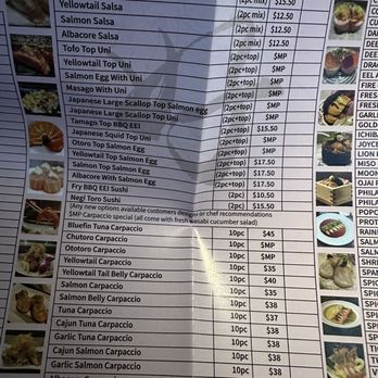 Joyce's Sushi - Menu - Japanese Near Me - Rancho Mirage, California