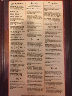 Menu photo 2 La Chatina Mexican Restaurant Fredericktown, MO Menu photo 2 La Chatina Mexican Restaurant Fredericktown, MO