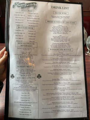 Sean Patrick's Restaurant by null