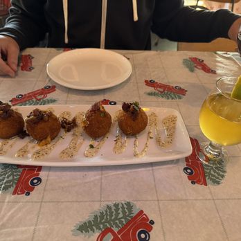 From the Earth Brewing Company - Pimento Cheese Fritters - Gastropubs Near Me - Roswell, Georgia From the Earth Brewing Company - Pimento Cheese Fritters - Gastropubs Near Me - Roswell, Georgia
