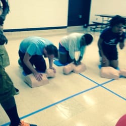Keep The Beat CPR & First Aid Training - Baltimore Playworks, having fun learning with us!