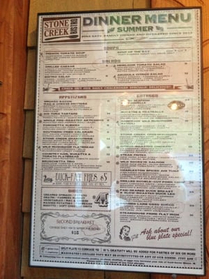 Menu photo 8 Stone Creek Bistro Blue Jay, CA Menu photo 8 Stone Creek Bistro Blue Jay, CA