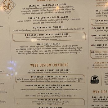 Webb Custom Kitchen - menu - New American Near Me - Gastonia, North Carolina Webb Custom Kitchen - menu - New American Near Me - Gastonia, North Carolina
