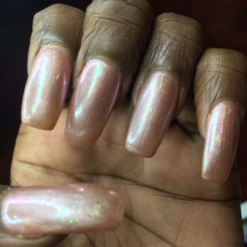 Fairy's Nails - Looks like sheer coat over a pink , not chrome at all , :( - Nail Salons Near Me - Culver City, California Fairy's Nails - Looks like sheer coat over a pink , not chrome at all , :( - Nail Salons Near Me - Culver City, California